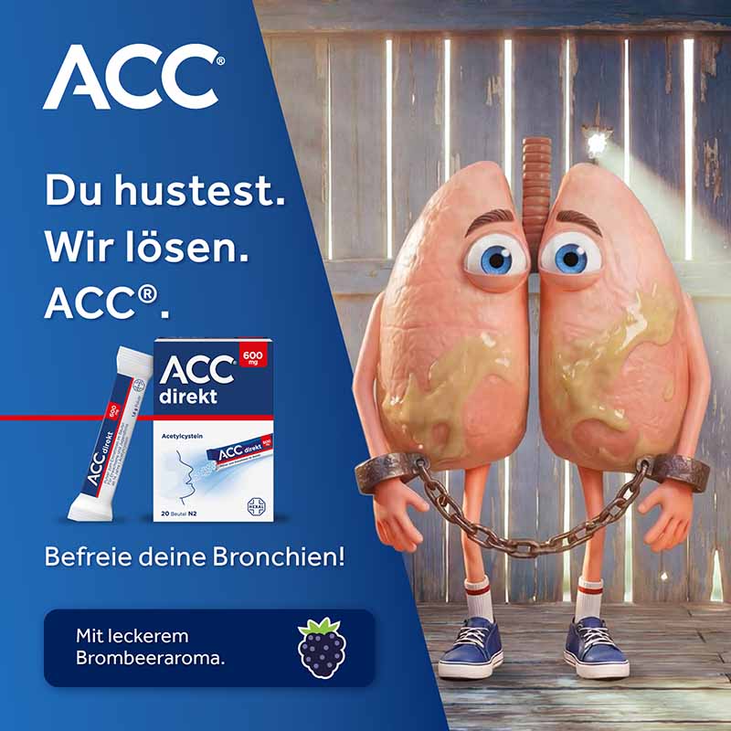 ACC direkt 600 mg  20 St Pulver zum Einnehmen