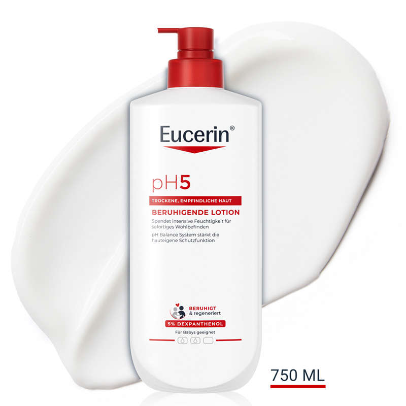Eucerin pH5 BERUHIGENDE LOTION + 20% Rabatt* 750 ml Lotion