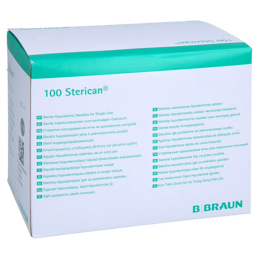 Sterican 27G 0,40x25mm medium grau 100 St Kanüle