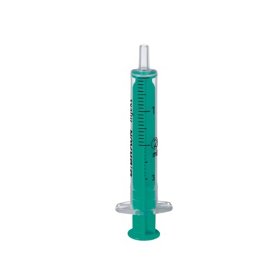 INJEKT Solo Spritze 2 ml Luer zentrisch PVC-frei 100X2 ml Spritzen