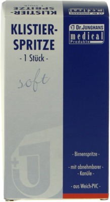 KLISTIERSPRITZE 225 g Gr.7 birnf.Weich-PVC 1 St Spritzen