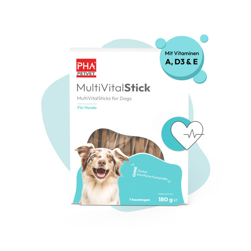 PHA MultiVitalStick für Hunde 7 St Kaudragees
