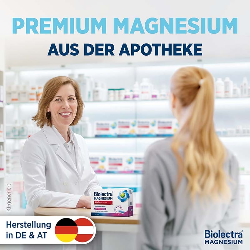 Biolectra MAGNESIUM 400 mg ultra 3-Phasen-Depot  30 St Tabletten