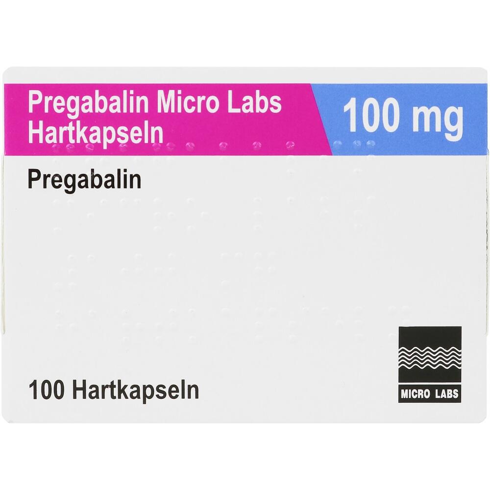Pregabalin Micro Labs 100 mg 100 St Hartkapseln