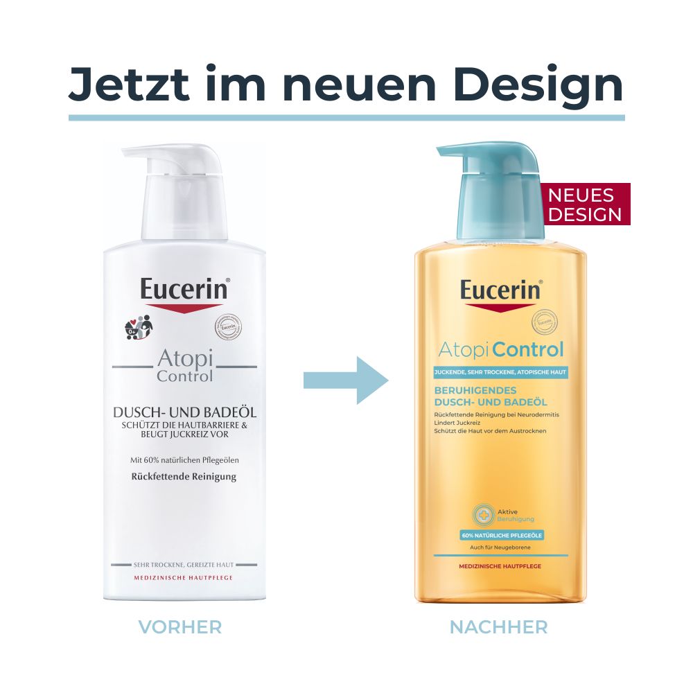 Eucerin AtopiControl Dusch  und Badeöl 400 ml Duschgel