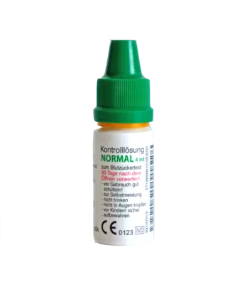 GLUCO TEST Plus Kontrolllösung normal 4 ml Lösung