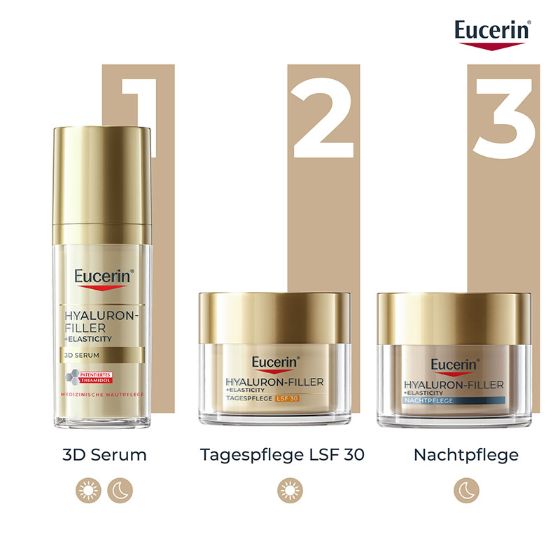 Eucerin HYALURON FILLER + ELASTICITY TAG LSF 30 50 ml Creme