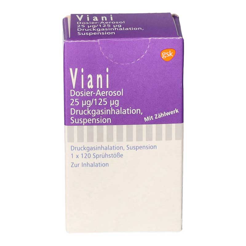 Viani 25μg/125μg 120 St Dosieraerosol