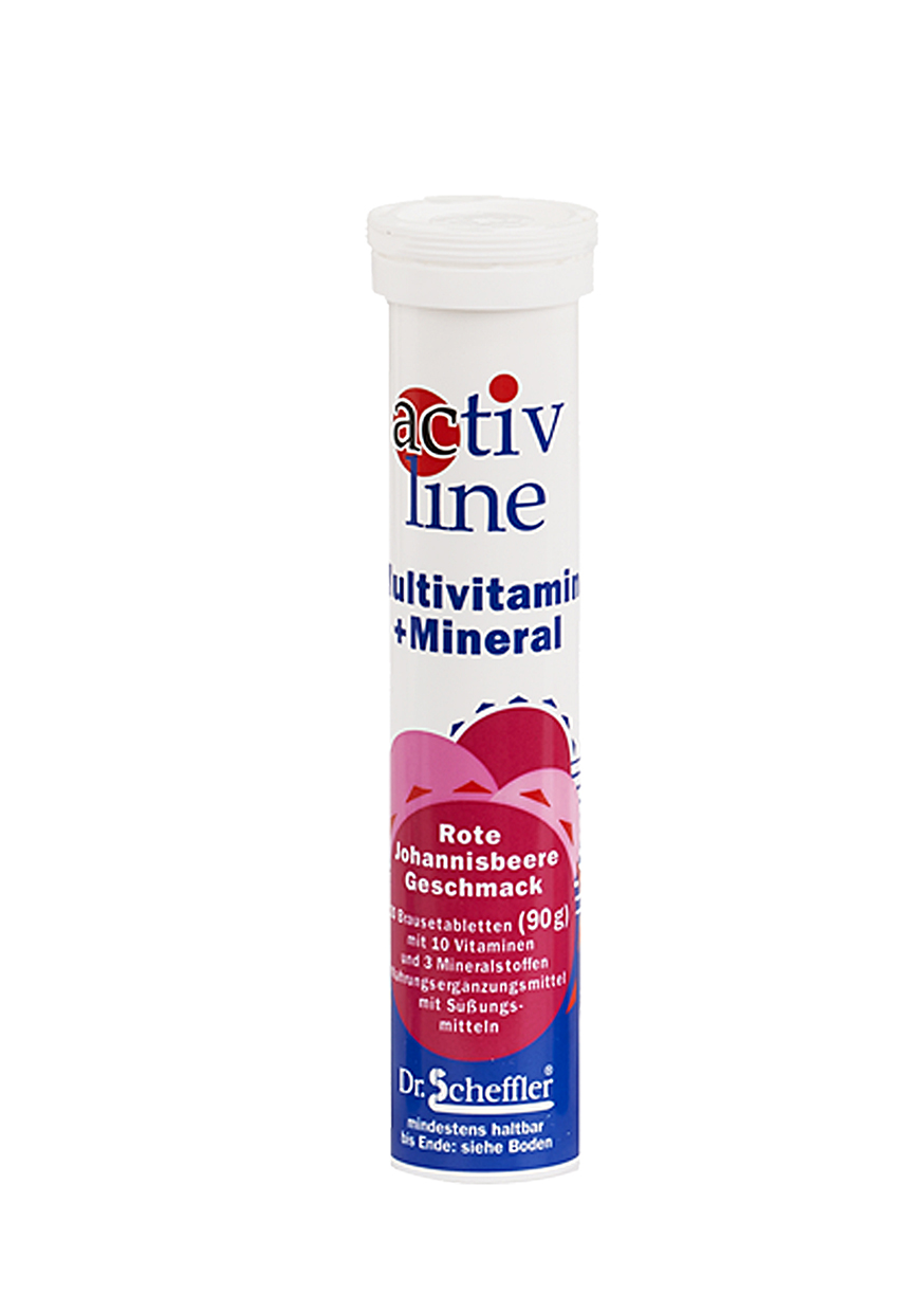 ACTIVLINE Multivitamin + Mineral 20 St Brausetabletten