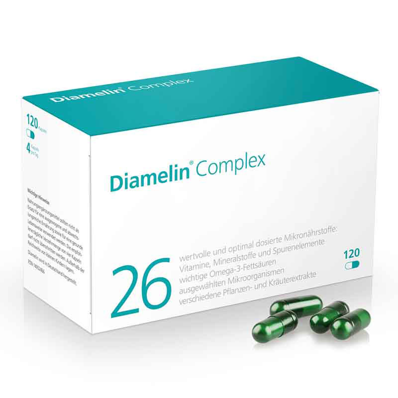 Diamelin Complex Kapseln 120 St Kapseln