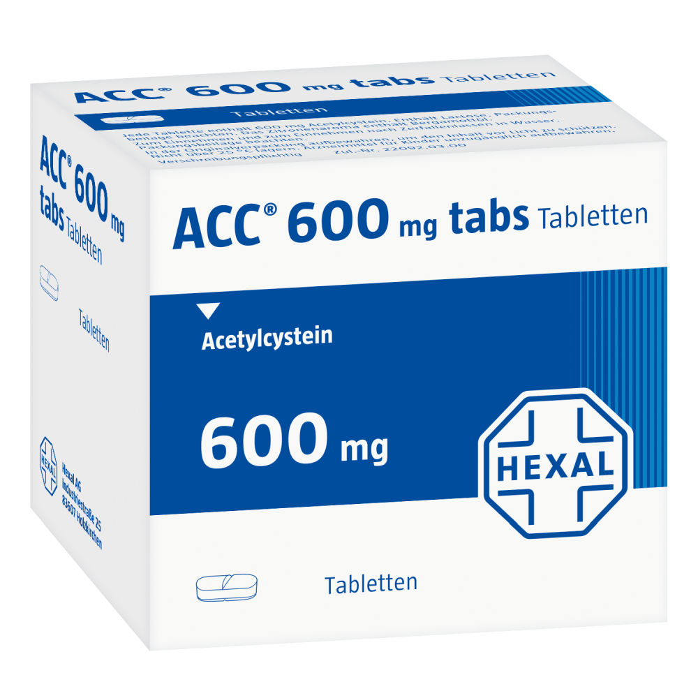 ACC 600mg tabs 50 St Tabletten