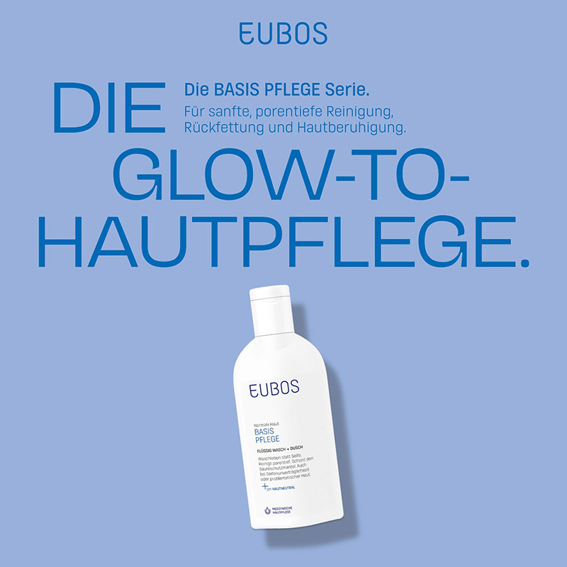 EUBOS BASIS PFLEGE WASCH + DUSCH 200 ml Flüssigkeit