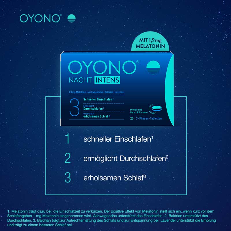 OYONO NACHT INTENS 20 St Tabletten