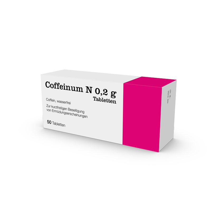 Coffeinum N 0,2g 50 St Tabletten