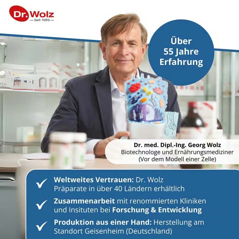 Dr. Wolz Gluten Pro + Calcium 60 St Kapseln