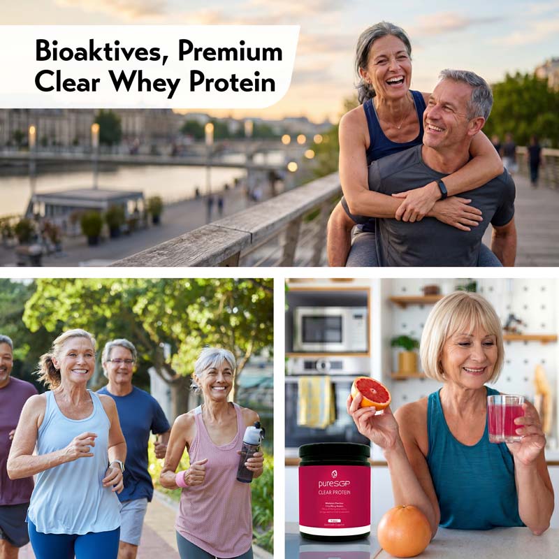 pureSGP CLEAR PROTEIN Peach Ice Tea 500 g Pulver