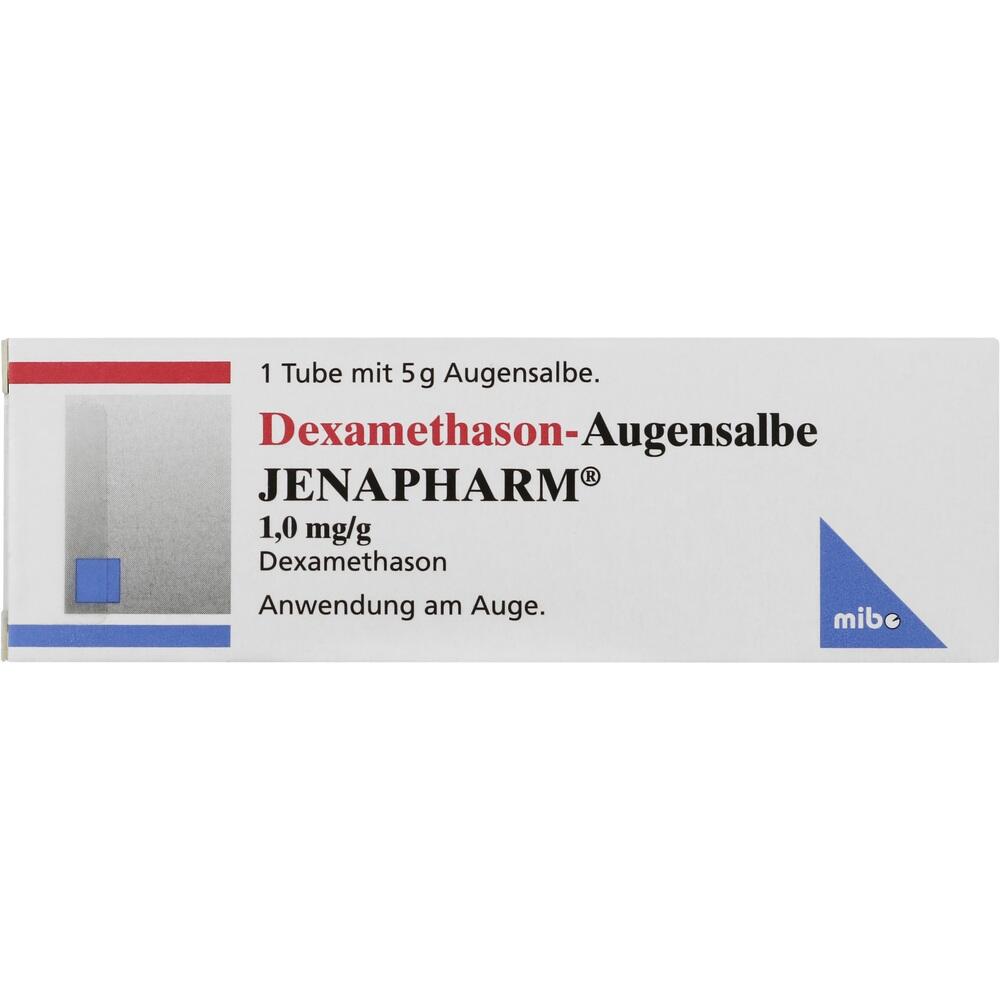 DEXAMETHASON Augensalbe JENAPHARM 5 g Augensalbe