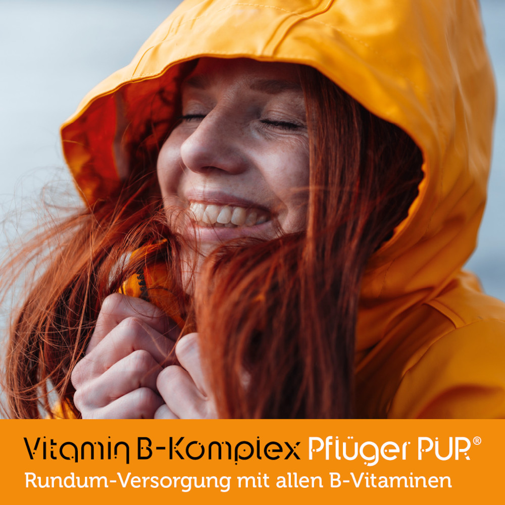 Vitamin B-Komplex Pflüger PUR 90 St Kapseln