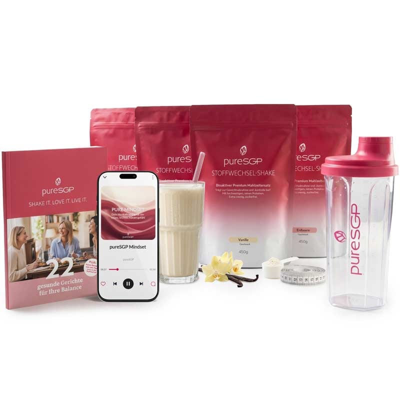 pureSGP StoffwechselShake Starter Set 1 Packung Pulver