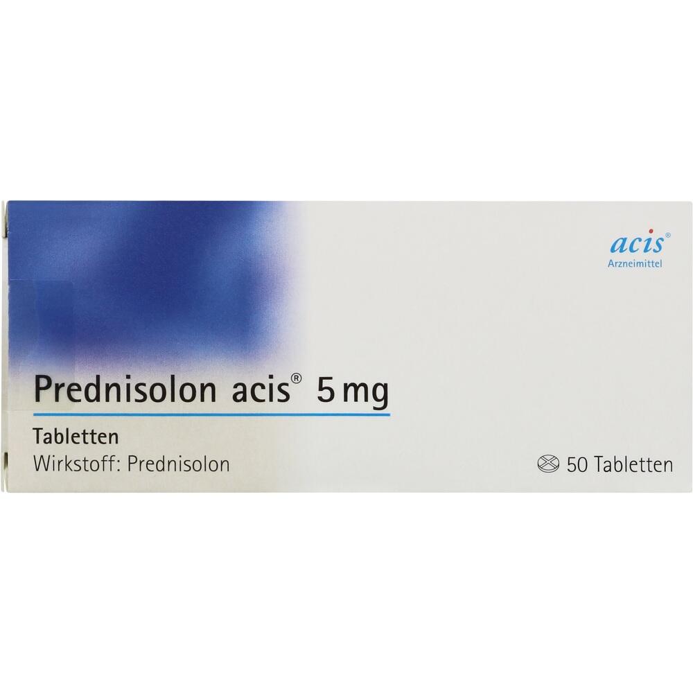 PREDNISOLON ACIS 5 mg  50 St Tabletten