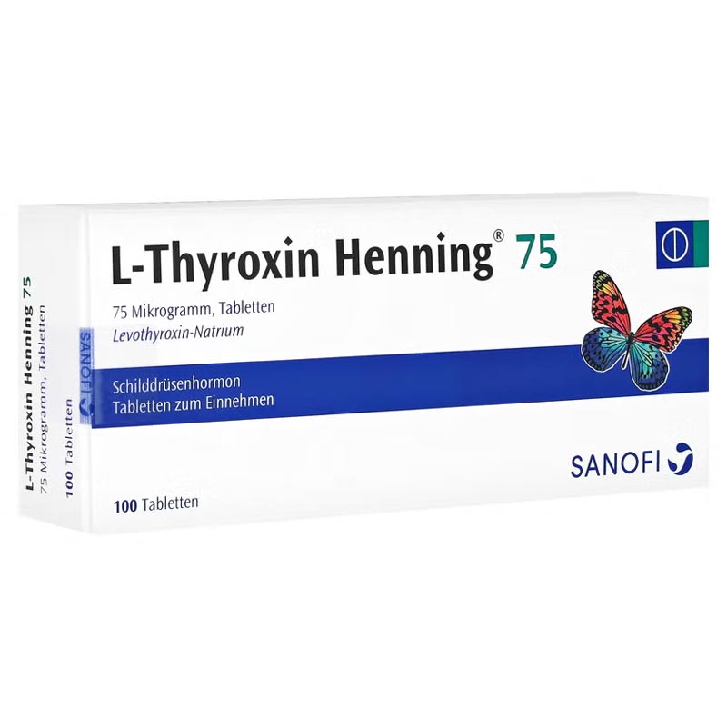 L-Thyroxin Henning 75 100 St Tabletten
