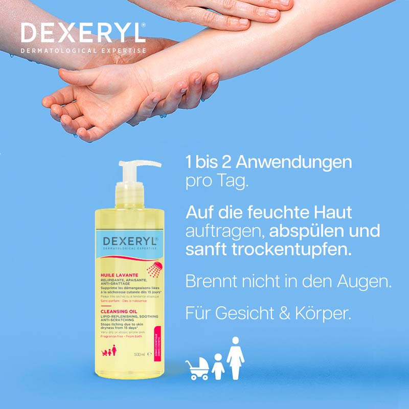 DEXERYL CLEANSING OIL 500 ml Duschgel