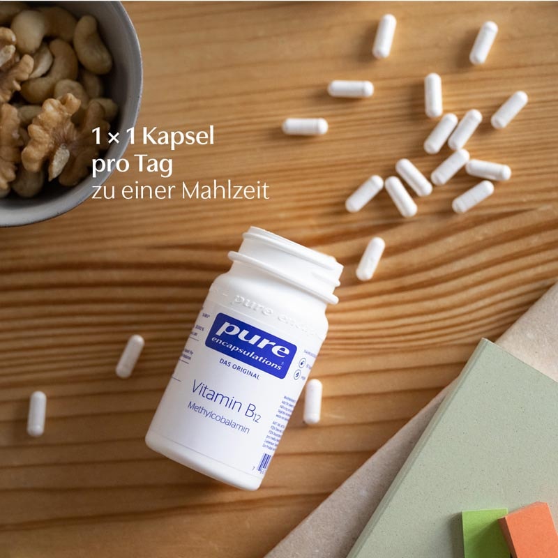 pure encapsulations Vitamin B12 Methylcobalamin 90 St Kapseln