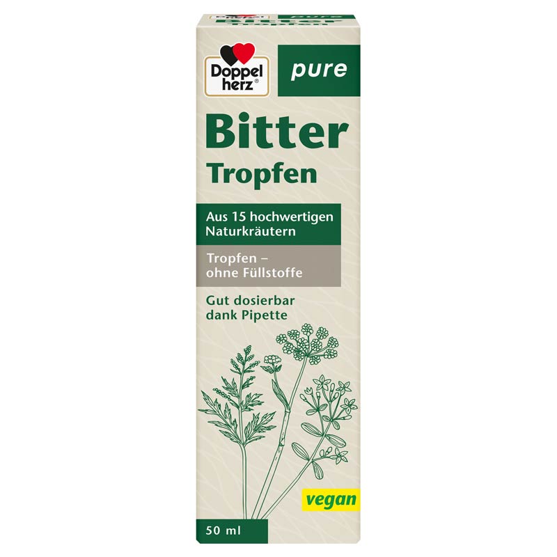 Doppelherz pure Bitter Tropfen 50 ml Tropfen