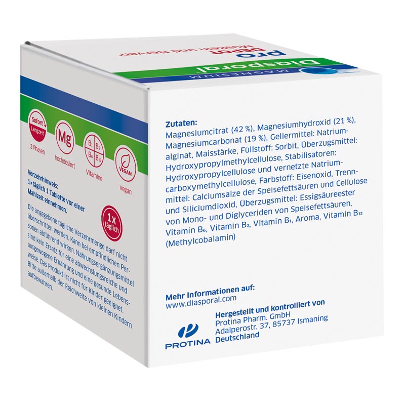 MAGNESIUM Diasporal pro DEPOT 60 St Tabletten
