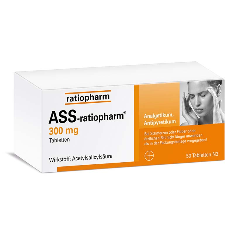 ASS-ratiopharm 300mg 50 St Tabletten