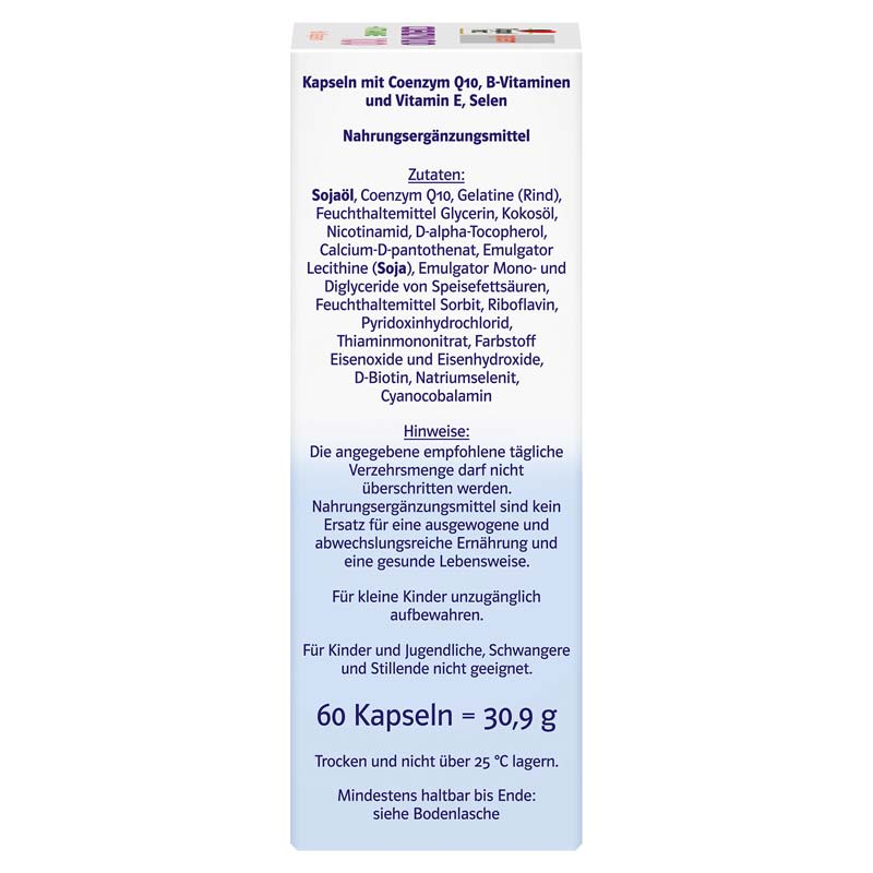 Doppelherz system COENZYM Q10 100 + VITAMINE 60 St Kapseln