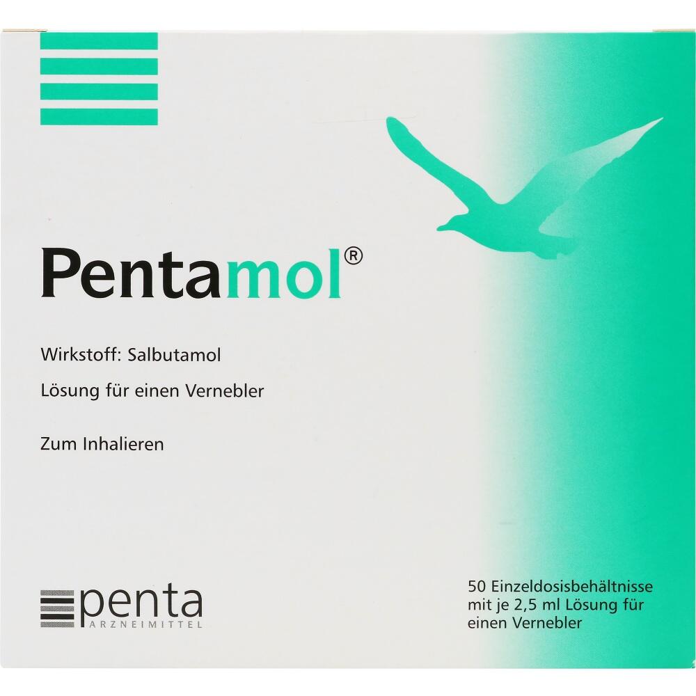 Pentamol 50X2.5 ml Lösung für einen Vernebler