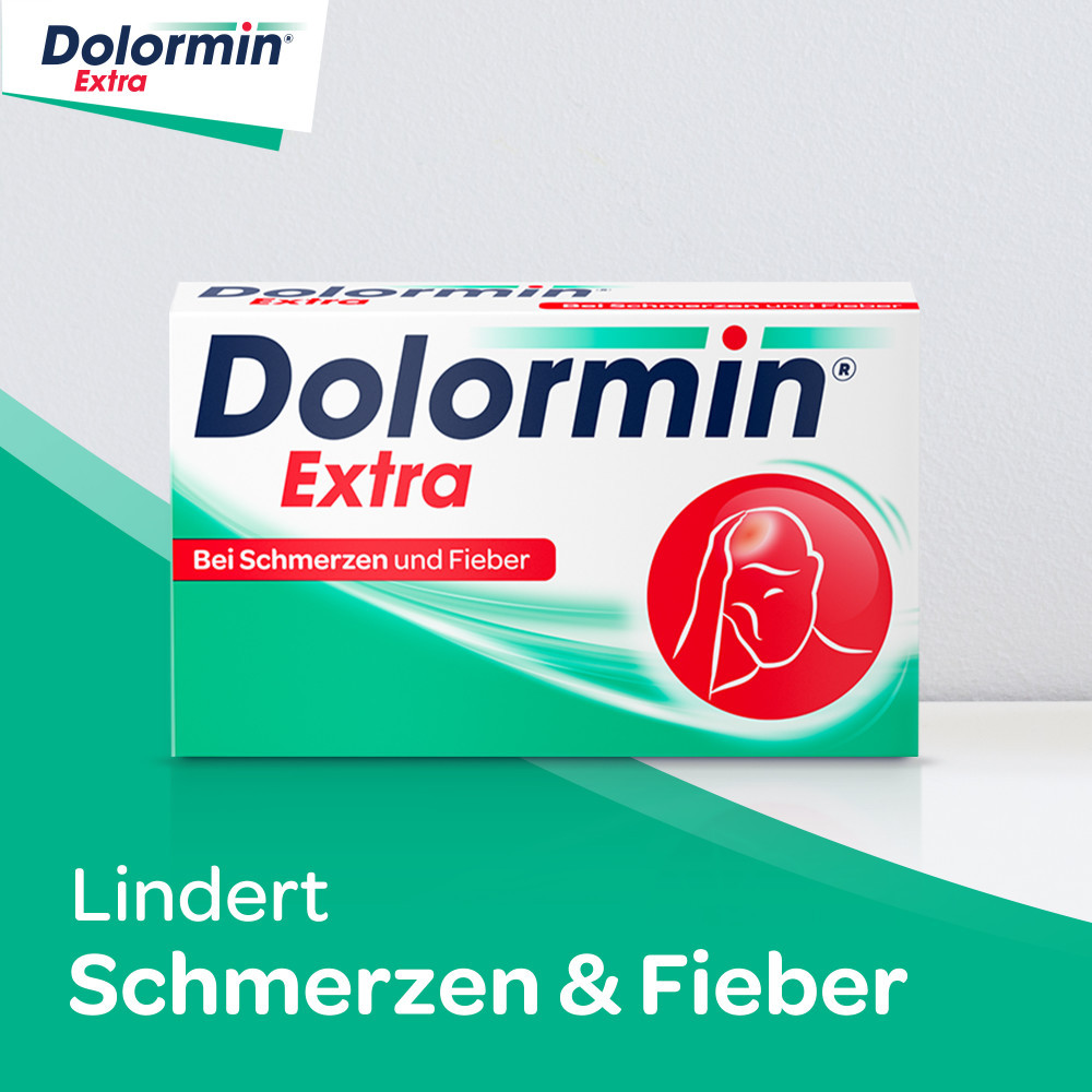 Dolormin Extra Ibu-Lysin Tabletten bei Schmerzen und Fieber