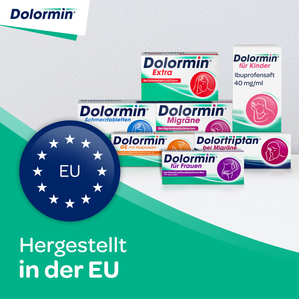 Dolormin GS mit Naproxen, Schmerztabletten bei Gelenkschmerzen,
