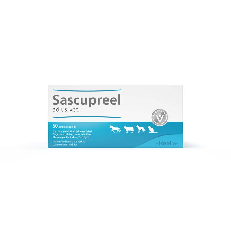 Sascupreel ad us. vet 50X5 ml Ampullen
