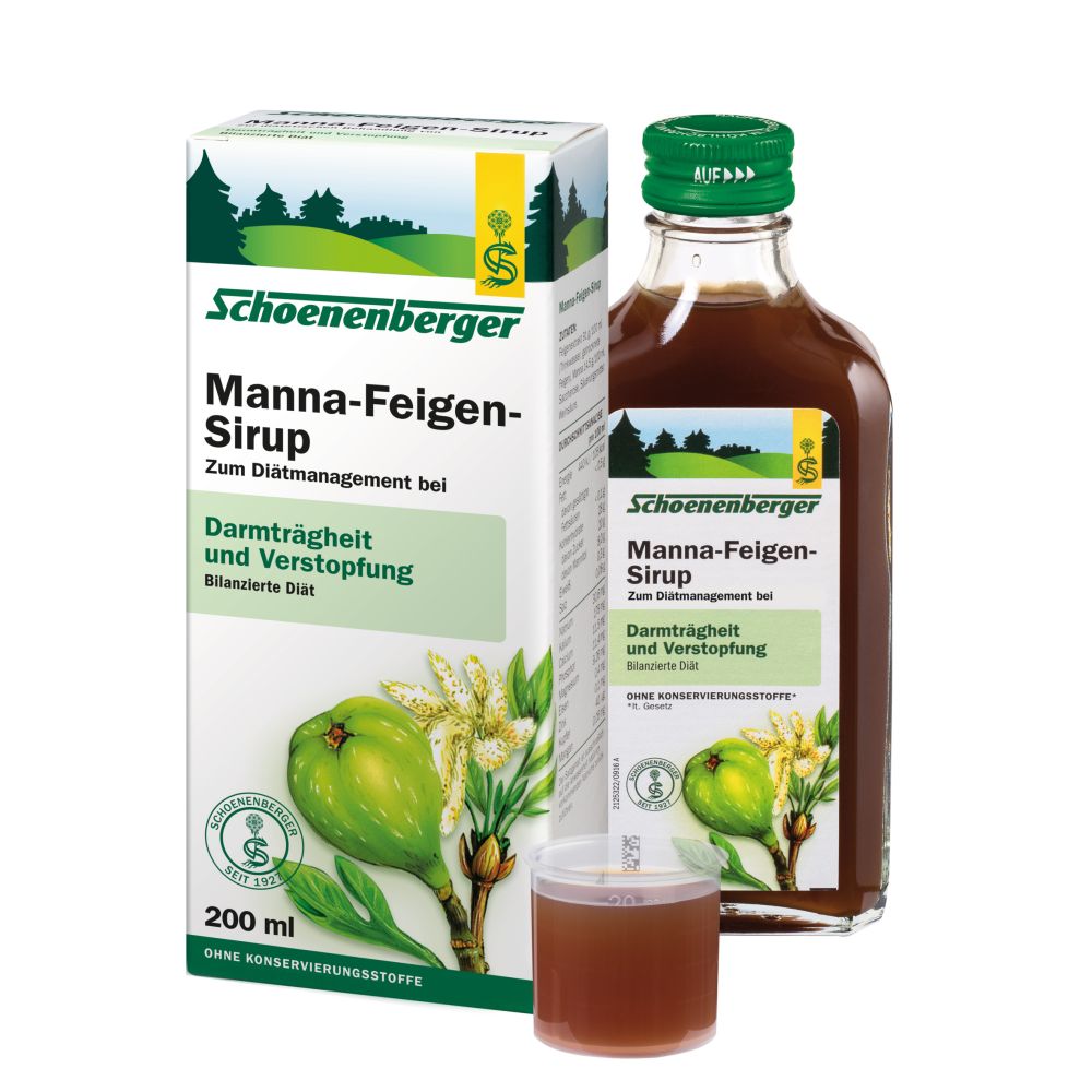 Schoenenberger Manna-Feigen Sirup 200 ml Sirup
