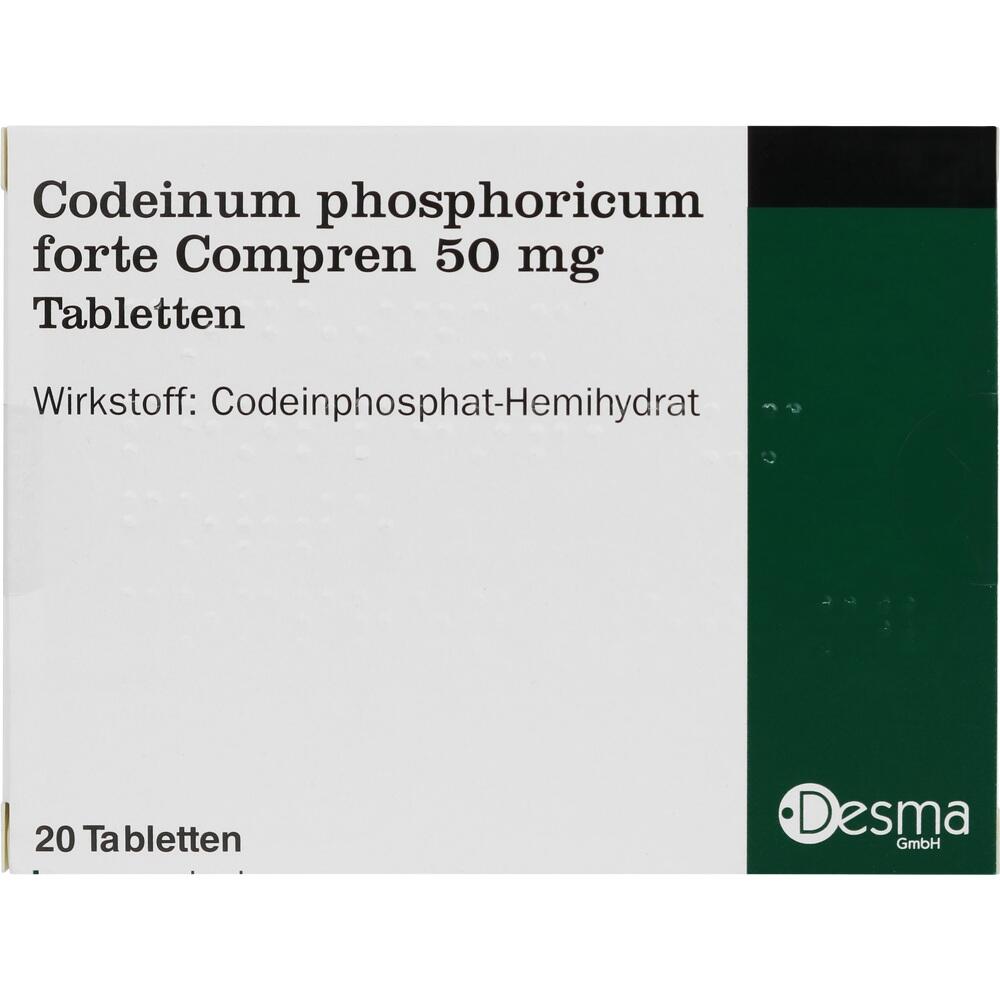 Codeinum phosphoricum forte Compren 20 St Tabletten