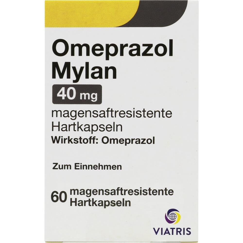 Omeprazol Mylan 40mg 60 St Magensaftresistente Hartkapseln