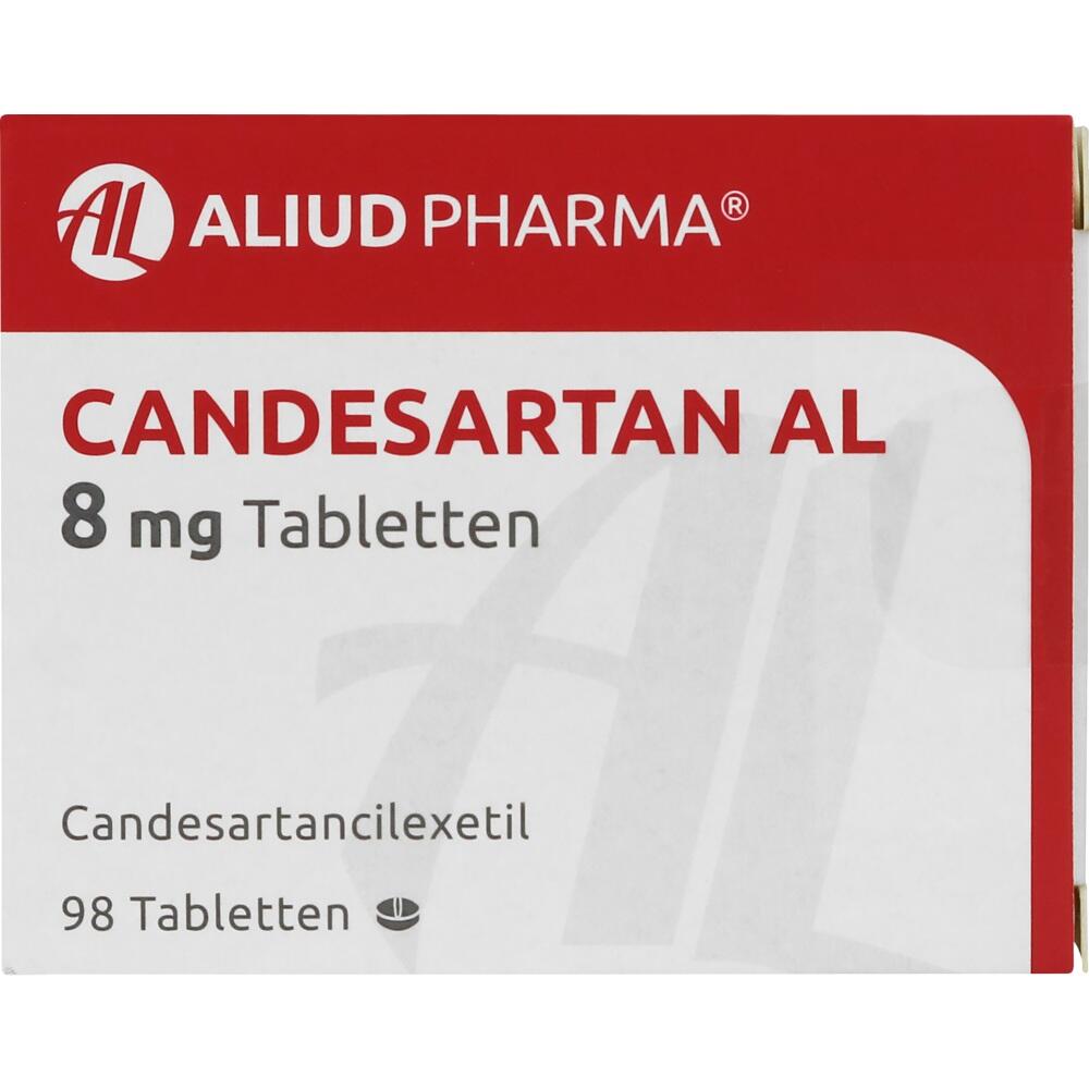 CANDESARTAN AL 8mg 98 St Tabletten