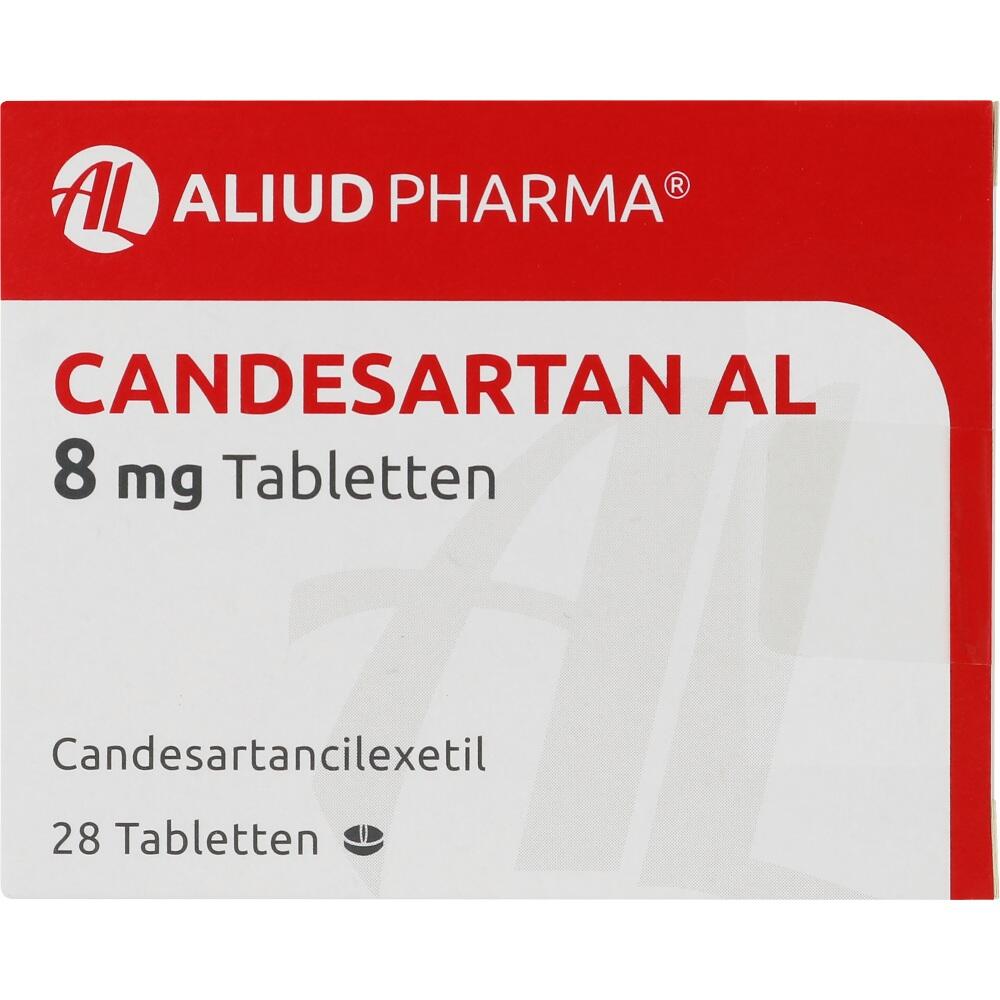 CANDESARTAN AL 8mg 28 St Tabletten