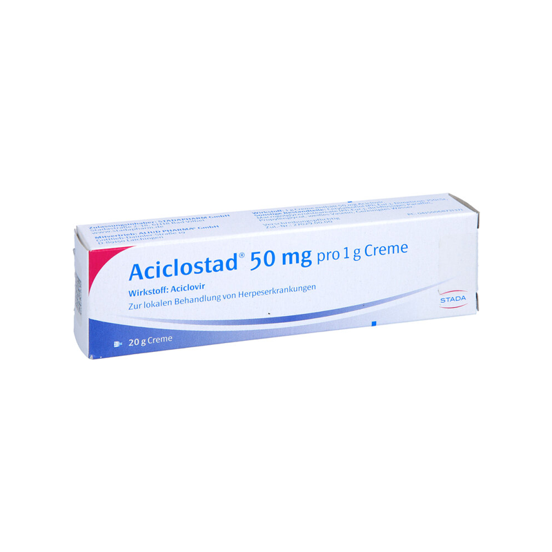 Aciclostad 50mg pro 1g 20 g Creme