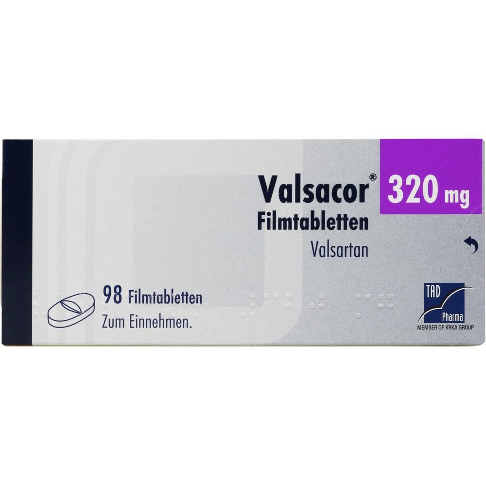 Valsacor 320mg 98 St Filmtabletten