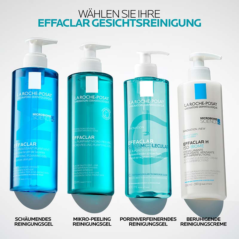 LA ROCHE-POSAY EFFACLAR SUPRAMOLECULAR OIL & PORES CLEANSER 400 ml Gel