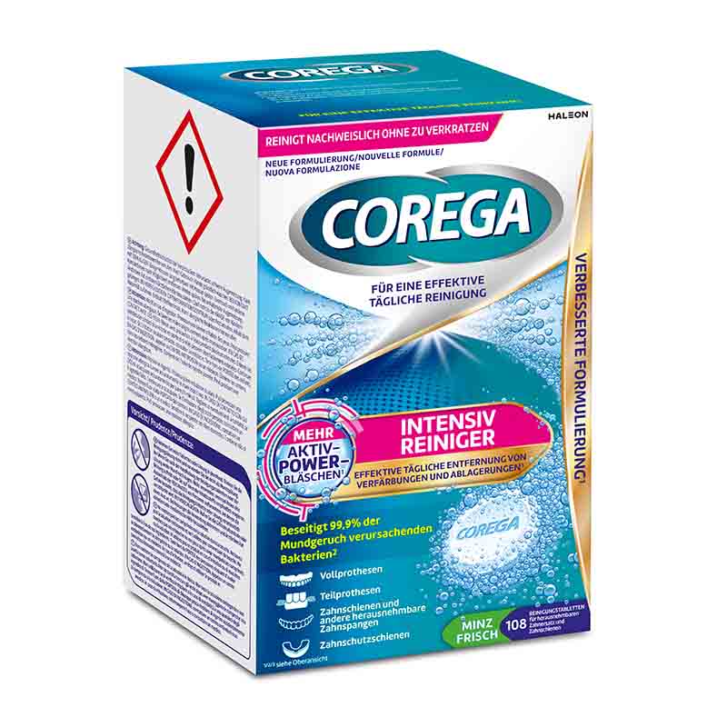 COREGA TABS Intensiv Reiniger 108 St Tabletten