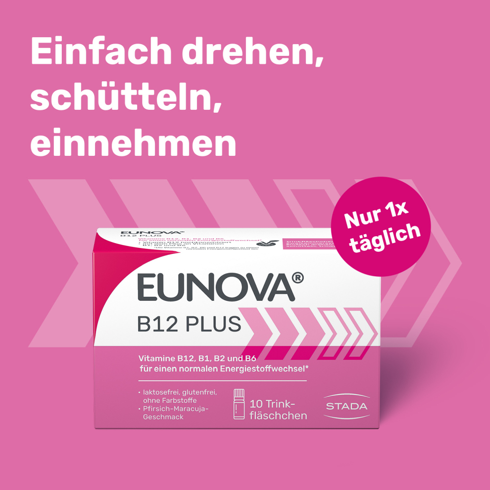 EUNOVA B12 Plus 10X8 ml Lösung zum Einnehmen