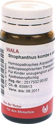 WALA Strophanthus kombe e semine D3 Globuli 20 g Globuli