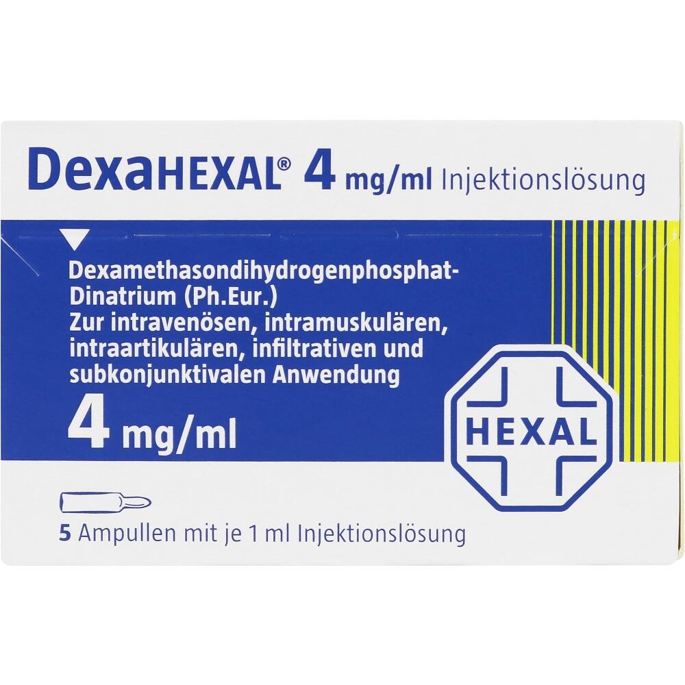 DEXAHEXAL 4 mg/1 ml Injektionslösung 5X1 ml Injektionslösung