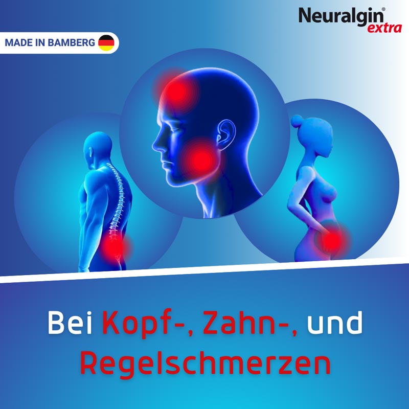 Neuralgin extra Ibu-Lysinat 50 St Filmtabletten