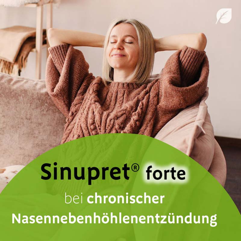Sinupret forte  20 St Überzogene Tabletten