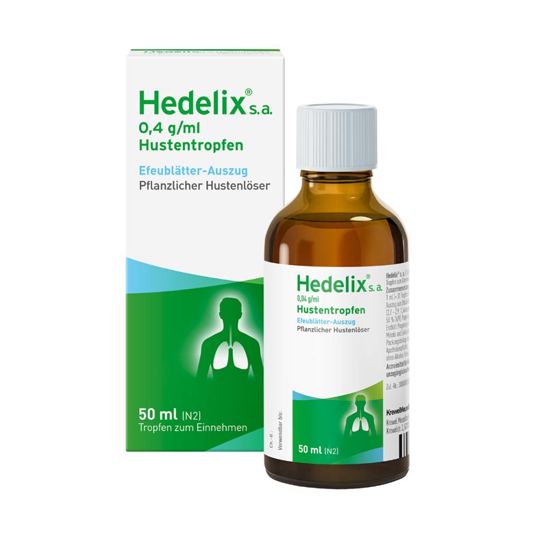 Hedelix s.a. Hustentropfen  50 ml Tropfen zum Einnehmen